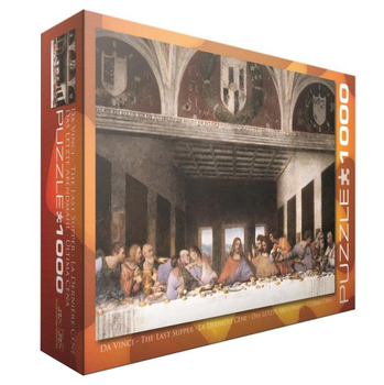 Пазл EuroGraphics Тайный ужин. Леонардо Да Винчи, 1000 элементов (6000-1320) - Pampik - 3