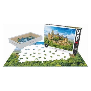 Пазл EuroGraphics Замок Гогенцоллерн, Германия, 1000 элементов (6000-5762) - Pampik - 3