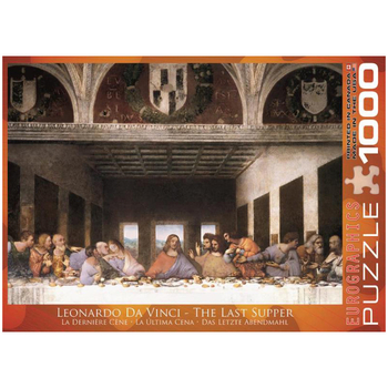 Пазл EuroGraphics Тайный ужин. Леонардо Да Винчи, 1000 элементов (6000-1320) - Pampik