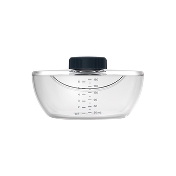 Пляшка для збору та зберігання грудного молока Beaba для молоковідсмоктувача Hands-Free, 180 мл (911739) - Pampik