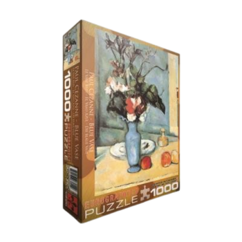 Пазл EuroGraphics Блакитна ваза, Поль Сезанн, 1000 елементів (6000-3802) - Pampik