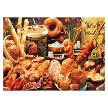 Пазл EuroGraphics Хлібний стіл, 1000 елементів (6000-5626) - Pampik - 2