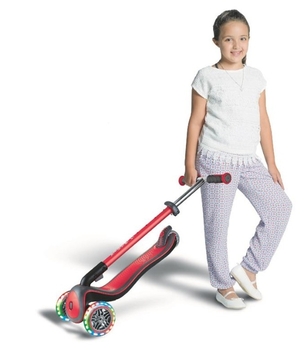 Самокат Globber Elite Deluxe, червоний (444-402) - Pampik - 6