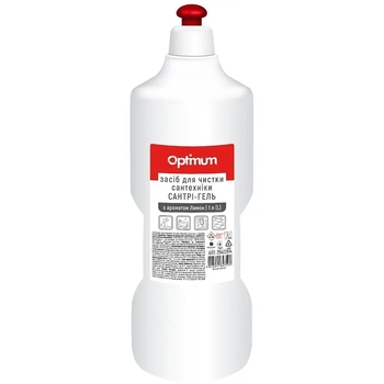 Средство для мытья и дезинфекции сантехники PRO service Сантри-гель, Лимон, 1 л - Pampik