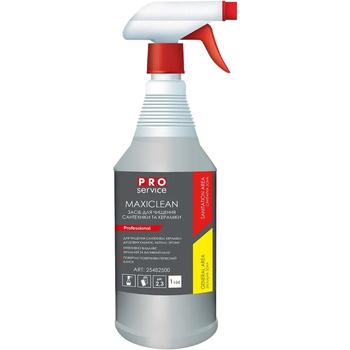 Средство для ванной комнаты PRO service Maxiclean, 1 л - Pampik