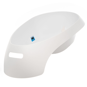 Ванночка Tega Baby Teggi зі зливом та термометром, білий (TI-004-103) - Pampik