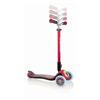 Самокат Globber Primo Elite Prime, красный (444-802) - Pampik - 3