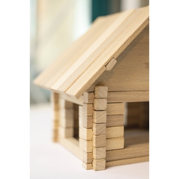 Дерев'яний конструктор Igroteco Заміський будиночок 4 в 1, 146 деталей (900316) - Pampik - 5