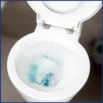 Чистящий гель для унитаза Bref Колор Актив + Яркий блеск Океан, 700 мл - Pampik - 6