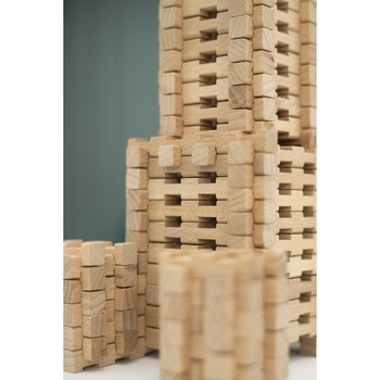 Дерев'яний конструктор Igroteco Фантазія, 240 деталей (900033) - Pampik - 4