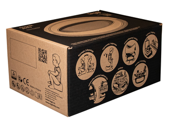 Горщик Tega Baby Teggi, синій з білим (TI-001-164/103) - Pampik - 5