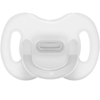 Пустушка Suavinex Colour Essence силіконова фізіологічна, 6-18 місяців, прозорий (308093) - Pampik