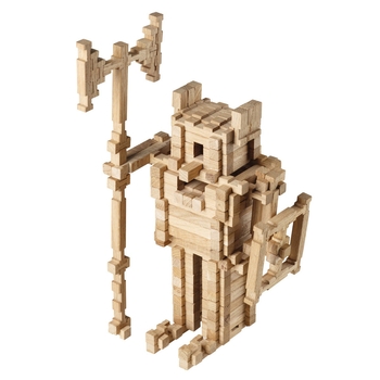 Дерев'яний конструктор Igroteco Вежа, 213 деталей (900330) - Pampik - 3