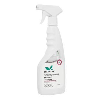 Універсальний засіб для миття ванної кімнати De La Mark з ароматом вишні, 500 мл - Pampik