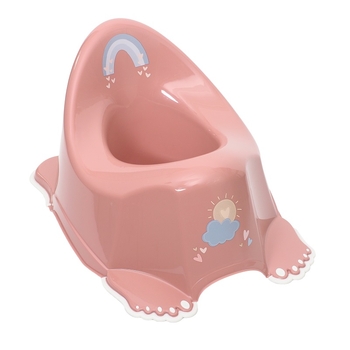Горщик Tega Baby Meteo, з протиковзкими гумками, рожевий (ME-001-123) - Pampik