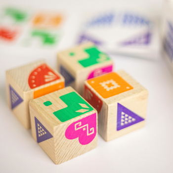 Логічні кубики Igroteco Склади візерунок (900477) - Pampik - 3