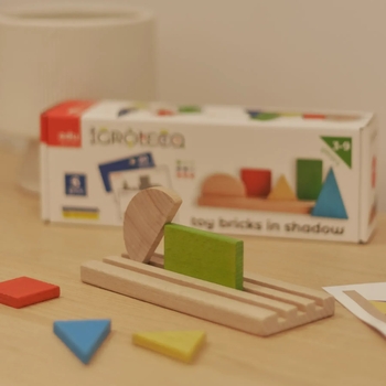 Іграшка дерев'яна Igroteco Фігури і Тіні (900606) - Pampik - 2