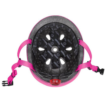 Шолом захисний Globber Evo Lights з ліхтариком, р.XXS-XS (45-51см), рожевий (506-110) - Pampik - 6