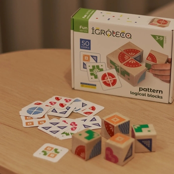 Логічні кубики Igroteco Склади візерунок (900477) - Pampik - 5