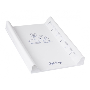 Пеленатор Tega Baby Little Bunny, 70х50 см, білий (KR-009-103) - Pampik
