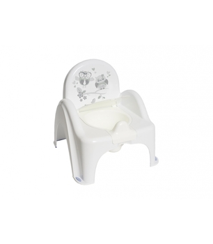 Горщик-стільчик Tega Baby Сова, білий (SO-010-103) - Pampik
