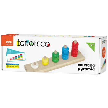 Розвиваюча гра Igroteco Пірамідка-рахівничка (900439) - Pampik