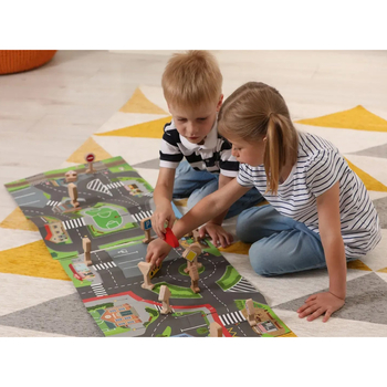 Розвивальна дерев'яна гра Igroteco Дорожні знаки (900149) - Pampik - 4