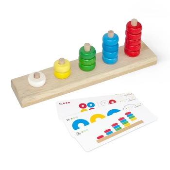 Розвиваюча гра Igroteco Пірамідка-рахівничка (900439) - Pampik - 2