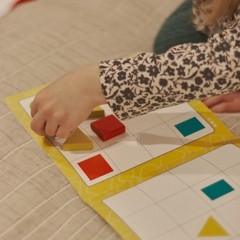 Логічна гра для дітей Igroteco Судоку Геометричні фігури, 16 ел. (900514) - Pampik - 5