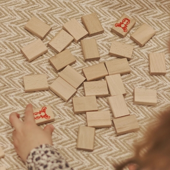 Гра настільна Igroteco Дитячий маджонг, 49 ел. (900552) - Pampik - 3