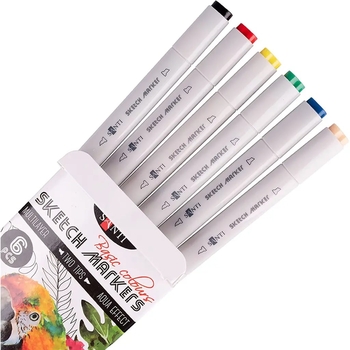 Набор маркеров Santi Sketch Basic Colours, 6 шт. (390546) - Pampik - 2