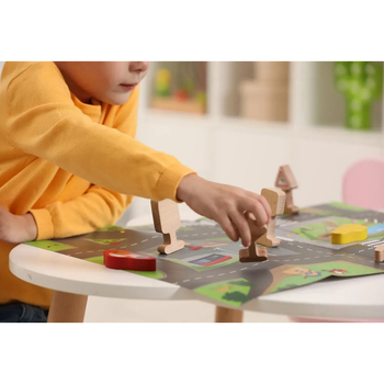 Розвивальна дерев'яна гра Igroteco Дорожні знаки (900149) - Pampik - 5