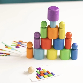 Дерев'яний сортер Igroteco Веселка (900712) - Pampik - 2