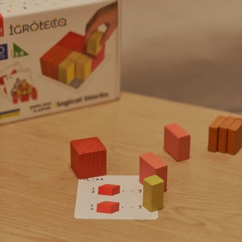 Логічні кубики Igroteco Частини та ціле (900460) - Pampik - 4