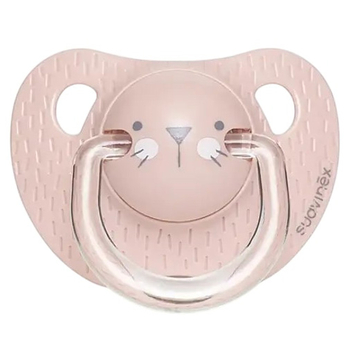 Пустушка анатомічна Suavinex Hygge Затишні історії, 18+ міс., рожевий (306579) - Pampik