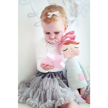 Пустушка силіконова Lovi Folky, симетрична, 3-6 міс., 2 шт. (22/842girl) - Pampik - 7