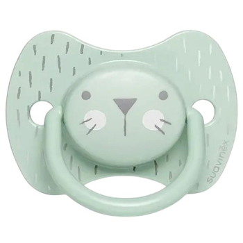 Пустушка симетрична Suavinex Hygge Затишні історії, 18+ міс., бірюзовий (306613) - Pampik