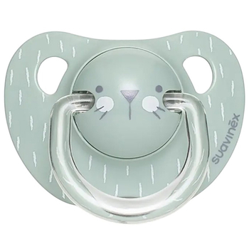 Пустушка анатомічна Suavinex Hygge Затишні історії, 6-18 міс., бірюзовий (306565) - Pampik