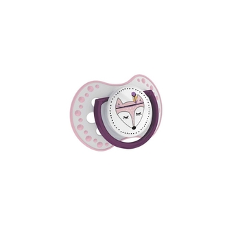 Пустушка силіконова Lovi Indian Summer, симетрична, 0-3 міс., 2 шт. (22/855girl) - Pampik - 4