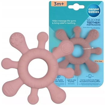 Іграшка-прорізувач Canpol babies Starfish (80/307) - Pampik - 3