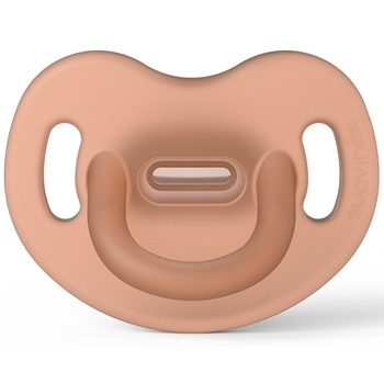 Пустышка силиконовая Suavinex, анатомическая, 0-6 мес., оранжевый (307248) - Pampik