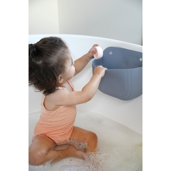 Набор для купания Beaba: игрушки и корзина, силиконовые (920413) - Pampik - 8