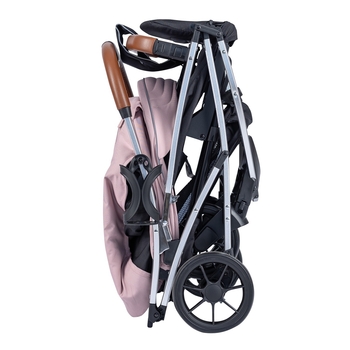 Уценка. Прогулочная коляска FreeON Lux Premium Dusty Pink-Black (44688) - Pampik - 6