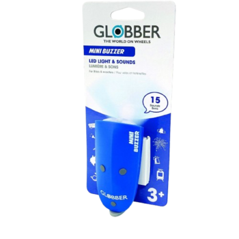 Уцінка. Сигнал звуковий та світловий Globber Mini Buzzer, синій (530-100) - Pampik - 2