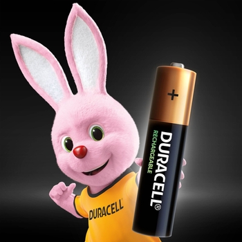 Акумулятори Duracell Rechargeable AAA 900 mAh HR03/DX2400, 4 шт. (5005015) - Pampik - 3
