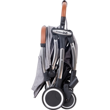 Уценка. Прогулочная коляска FreeON Nano Grey (39197) - Pampik - 6