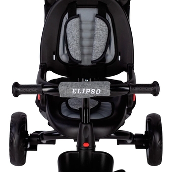 Трехколесный детский велосипед FreeON Free2Move Elipso black grey (81590) - Pampik - 10