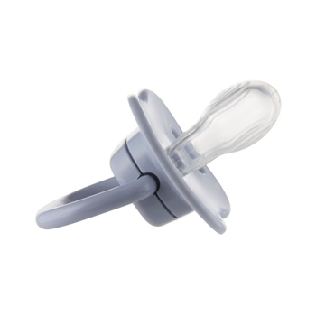 Силиконовая симметричная пустышка Canpol babies Cute Animals, 0-6 мес., голубой (34/924_blu) - Pampik - 3