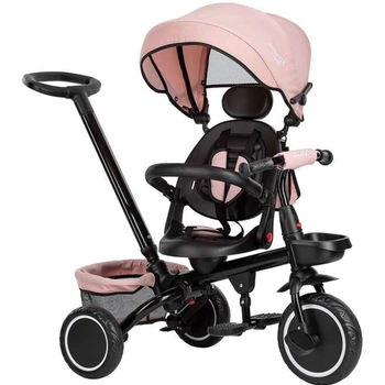 Триколісний дитячий велосипед FreeON Free2Move Elipso black pink (JY-T08B) - Pampik - 5