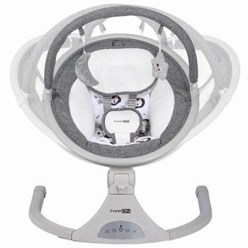 Гойдалка дитяча FreeON Elite Swing grey (84898) - Pampik - 8